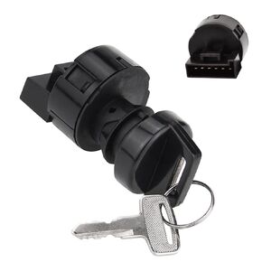 Ignition Key Switch 3 Position 6 Pins is compatible with Polaris RZR 4 XP S Ranger Crew EV HD XP Sportsman XP X2 ACE 170 300 325 400 425 450 500 550 570 600 700 800 850 Replace 4011002 4012165 4010390