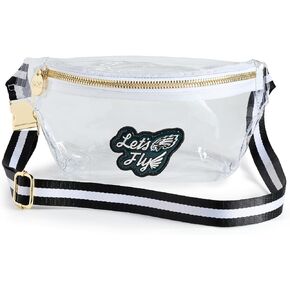 Stoney Clover Lane Women's Philadelphia Eagles Clear Fanny Pack