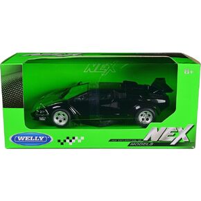 Welly Lamborghini Countach LP 5000 S Black NEX Models Series 1/24 Diecast Model Car in Kuwait