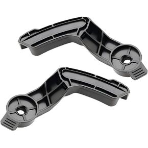 KarParts360 For Nissan Altima 2013 2014 2015 Bumper Cover Bracket Driver And Passenger Side | Pair | Front | Upper | Made Of Plastic | Replacement For NI1042121, NI1043121 | 622273TA0A, 622263TA0A