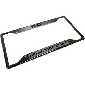 Eurosport Daytona- Compatible with -, Ford Mustang GT 5.0 License Plate Frame
