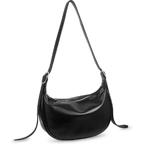 Women Hobo Shoulder Bag Crossbody Sling Crescent Bag Hangbag PU Leather with Adjustable Strap for Daily Work,Shopping,Travel