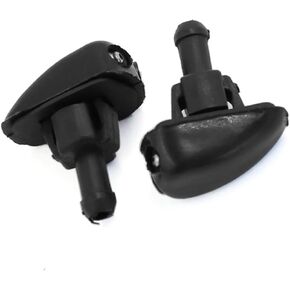 Auto Windshield Glass Cleaning Water Spray Injector Washer Nozzle 2pcs Item Replacement