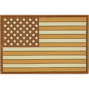 Patriot Patch Co. - American Flag Patch - Desert Tan