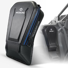 PRO XP Center Storage Bag 9L, Hard EVA Shell Waterproof UTV Cab Pack Center Seat Bag, PRO XP Accessories Bag UTV Storage Bag Compatible with Polaris RZR PRO XP 4 2020 2021 2022 2023, Blue