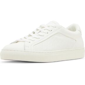 Steve Madden Men's FINNEAS Sneaker, White/White, 13