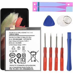 ITMBET Replacement Battery for Samsung Galaxy A51, 5200mAh Upgraded 2024 New 0 Cycle Battery Replacement for A51 SM-A515F SM-A515F/DS,EB-BA515ABY with Professional Replacement Tool Kits
