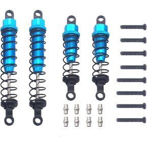 4Pack Vgoohobby Shock Absorber Front Rear Damper Suspension Compatible with WLtoys 12428 12423 FY03 12628 1/12 RC Car Upgrade Parts