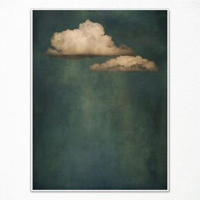 Venphude Winter Pine Forest Landscape Canvas Wall Art, Rustic Christmas Snowy Pine Tree Poster Print, Watercolor Nature Wilderness Wall Decor Artwork for Living Room 24x36in Unframed