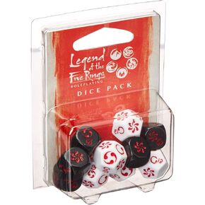 Legend of the Five Rings Roleplaying Game ROLEPLAYING DICE - Adventure Game, Strategy Game for Kids & Adults, Ages 14+, 3-5 Players, 2 Hour Playtime, Made by Fantasy Flight Games