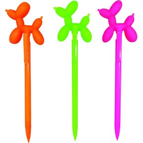 Raymond Geddes Balloon Dog Mechanical Pencil - Pack of 24 - Cute and Durable Writing Tools for Kids