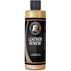 ExoForma Leather Renew - Leather Cleaner, Conditioner & Protectant from UV - Car Leather Cleaning Supplies - Restores Shine & Natural Leather Scent