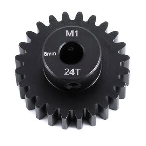 CrMo Steel 5mm M1 Pinion Gear 20T-25T Motor Gears for 1/8 ARRMA KRATON 6S 1/10 Arrma HSP Redcat Losi HPI E-Revo VXL MAXX (20T)