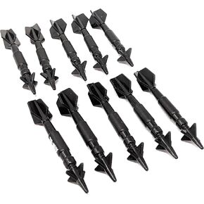Military Navy Air Force Toy AIM-9 Air Intercept Missile Sidewinder Short Range Missiles Playset for Action Figures Diorama Sets Fighter Jets - 10 Pieces