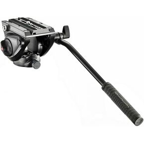 Manfrotto MVH500AH Lightweight Fluid Video System with Bag (Black)