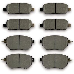 Front Rear Ceramic Brake Pads Fit For Nissan Altima 2005-2006,For Nissan Maxima 2004-2008,For Nissan Murano 2003-2007 2009-2012