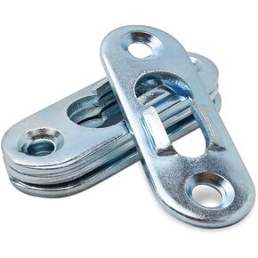 Keyhole Hangers, Single Hole Hanging Plates - Pack of 25 by Woodpeckers