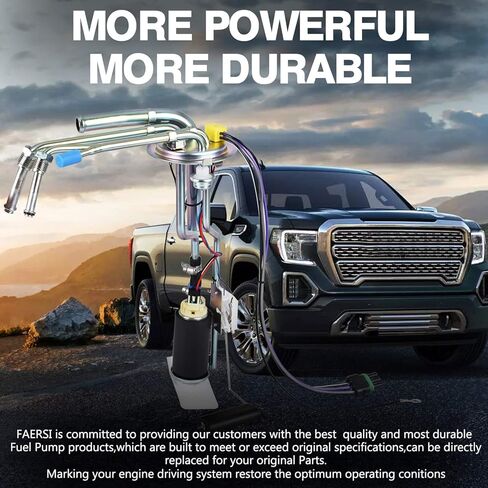 استبدال مضخة الوقود FAERSI # E3622S متوافق مع 1996-1997 Chevy | جي إم سي C1500 C2500 C3500 K1500 K2500 K3500 V6 V8 4.3L 5.0L 5.7L 7.4L وحدة الجمعية in Kuwait