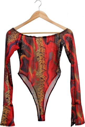 Clubwear Sexy Jumpsuit for Women Bodycon Long Sleeve See Through Long Skinny Pants for Evening Party in Kuwait