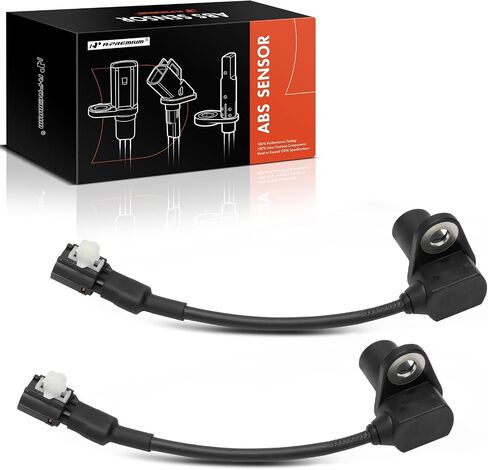 A-Premium ABS Wheel Speed Sensor Compatible with Honda, Isuzu Models - Passport 1994-1997, Amigo 1989-1994, Pickup 1988-1995, Rodeo 1991-1997, Trooper 1992-1997 - Rear Driver or Passenger Center in Saudi Arabia