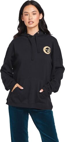 Volcom Women's Gold in Hour Hoodie Fleece Sweatshirt in Saudi Arabia