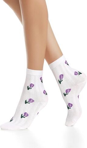 Benefeet Sox Cute Cotton Socks for Women and Girls Fun Cool Patterned Athletic Crew Socks Novelty Casual Dress Socks in Saudi Arabia