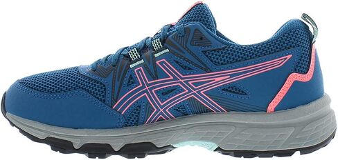 حذاء ASICS Gel-Venture 8 النسائي مقاس 8، اللون: أزرق/وردي in Saudi Arabia