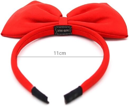 عصابة رأس على شكل فيونكة حمراء، غطاء رأس للهالوين، إكسسوارات شعر الأميرة اللطيفة للنساء in Kuwait