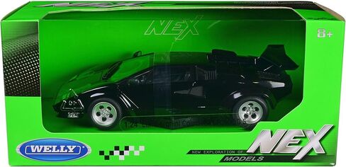Welly Lamborghini Countach LP 5000 S Black NEX Models Series 1/24 Diecast Model Car in Kuwait