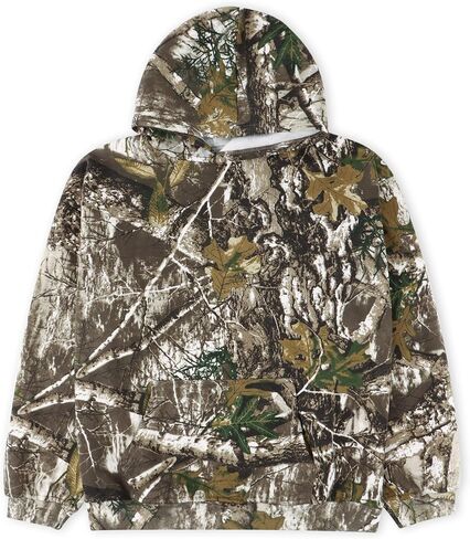 Camo Hoodie Womens Maple Leaf Fleece Hooded Sweatshirt Oversized Camouflage Hoodies For Women Trendy in Saudi Arabia