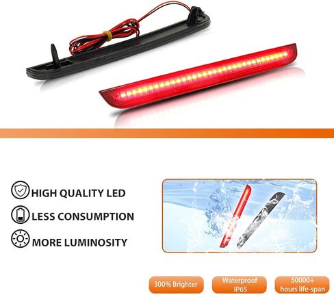 ADIIL Smoked Lens Rear Bumper Reflectors Light Kit For 2015-2022 Dodge Challenger in Saudi Arabia