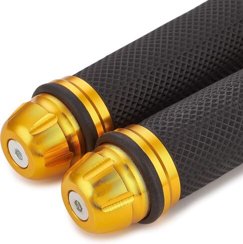 0186 Motorcycle Handlebar Grips 22/24mm for Pit Dirt Bike Honda Black in Saudi Arabia