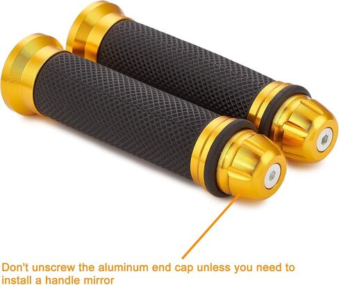 0186 Motorcycle Handlebar Grips 22/24mm for Pit Dirt Bike Honda Black in Saudi Arabia
