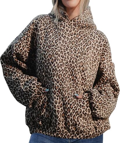 Camo Hoodie Womens Maple Leaf Fleece Hooded Sweatshirt Oversized Camouflage Hoodies For Women Trendy in Saudi Arabia
