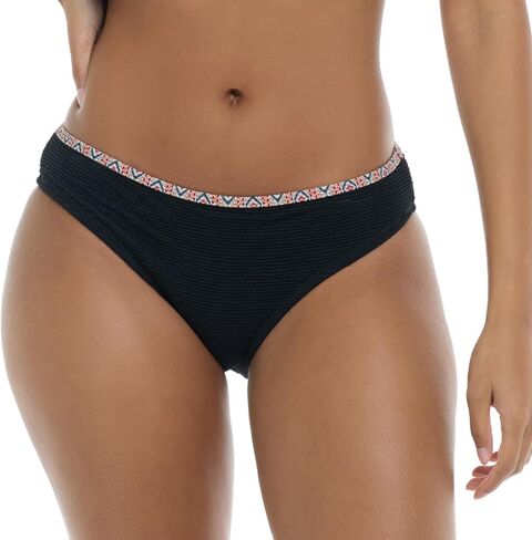 Skye Women's Mid Waist Full Coverage Bikini Bottom Swimsuit in Kuwait