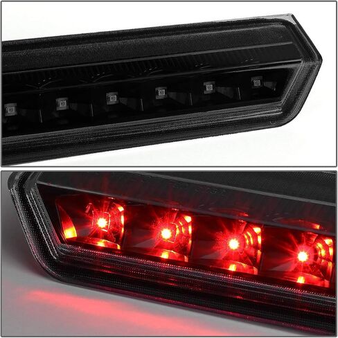 DNA MOTORING 3BL-GMCD15-LED-SM عدسة مدخنة LED عالية التركيب ضوء الفرامل الثالث [متوافق مع 15-20 Chevy Tahoe / 15-20 Suburban 3500HD] in Saudi Arabia