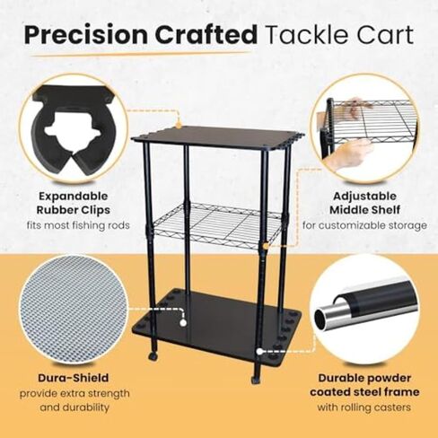 Rush Creek Creations High-Tension Fishing Line Spooler for Spinning and Baitcast Reels - Patent Pending Fishing Accessories, Features No-Twist Fishing Line Spooler in Saudi Arabia