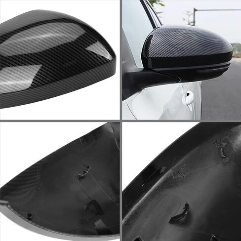 غطاء مرآة بديل مباشر أسود لامع لسيارة Nissan Altima 2019-2024، OEM #: 96374-6CA9A، نمط استبدال مباشر، وليس نمط الملصق (أسود) in Kuwait