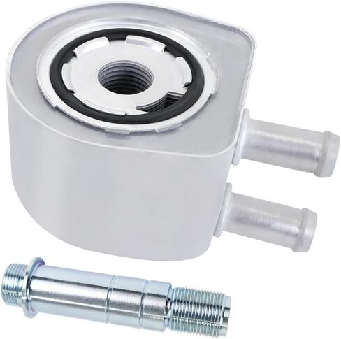 COOL STAR 4C3Z6A642A Engine Oil Cooler Compatible with Ford F150 F250 F350 F450 F550 E350 E450 1998-2007 Replaces FO4000100 918-110 in Saudi Arabia