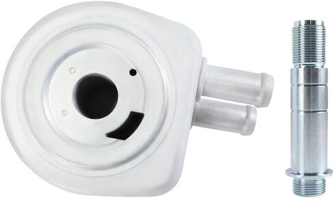 COOL STAR 4C3Z6A642A Engine Oil Cooler Compatible with Ford F150 F250 F350 F450 F550 E350 E450 1998-2007 Replaces FO4000100 918-110 in Saudi Arabia