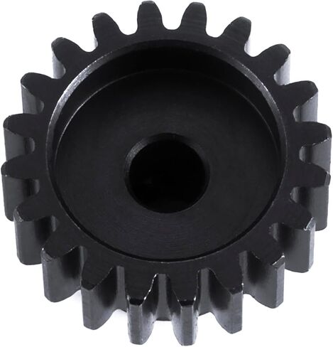 CrMo Steel 5mm M1 Pinion Gear 20T-25T Motor Gears for 1/8 ARRMA KRATON 6S 1/10 Arrma HSP Redcat Losi HPI E-Revo VXL MAXX (20T) in Saudi Arabia