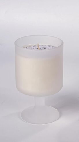 Scented Candles | Natural Soy Candle | Creative and Exquisite Glass Cup Aromatherapy Candle Decoration | 30 Hour Burn Time | 6oz | Fall Gifts for Women Men in Saudi Arabia