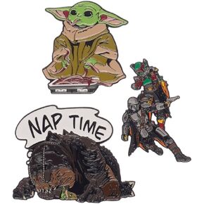 STAR WARS: The Book of Boba Fett Nap Time Pins, 3-Pack