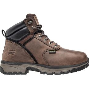 Timberland PRO Men's Jigsaw 6" Steel Toe Internal Met Guard Industrial Boot, Brown, 11