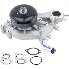 Water Pump 45005 AW5087 for 1999-2006 Chevy, GMC, Cadillac 4.8 5.3 6.0L Silverado Tahoe Express Yukon Savana Envoy Sierra Escalade G7341 AW5104 Workhorse 252-845