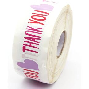 Handmade with Love Stickers,Made with Love Stickers,Handmade Stickers,Small Business Stickers,500 Labels Per Roll