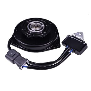 HOLDWELL Radiator Cooling Fan Motor 38616-PWA-J01 38616PWAJ01 Compatible with Honda FIT GD1 1.30L GD3 1.50L 2005-2008 Civic FA1 1.80L 2000-2006 CR-V RE4 2.40L 2007-2011