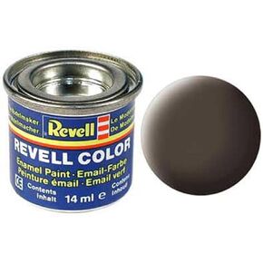 Revell Enamels 14ml Leather Brown Matt Paint