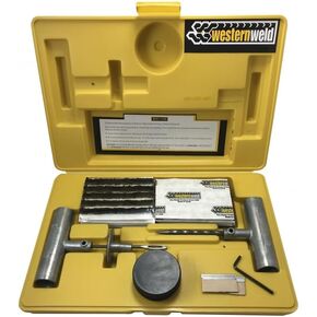 Sherco-Auto 66 Piece Professional Heavy Duty Flat Tire Repair Kit Plug Probe & Needle Tool for Car Truck Motorcycle ATV - USA