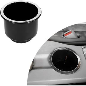 2 PCS Car Cup Holder Insert, Large Capacity Plastic Vehicle Cup Holder Insert Replacement, Drink Can Cup Holder for RV, Boat, Car, Couch, Golf Cart, Table Sofa, Interior Car Accessories